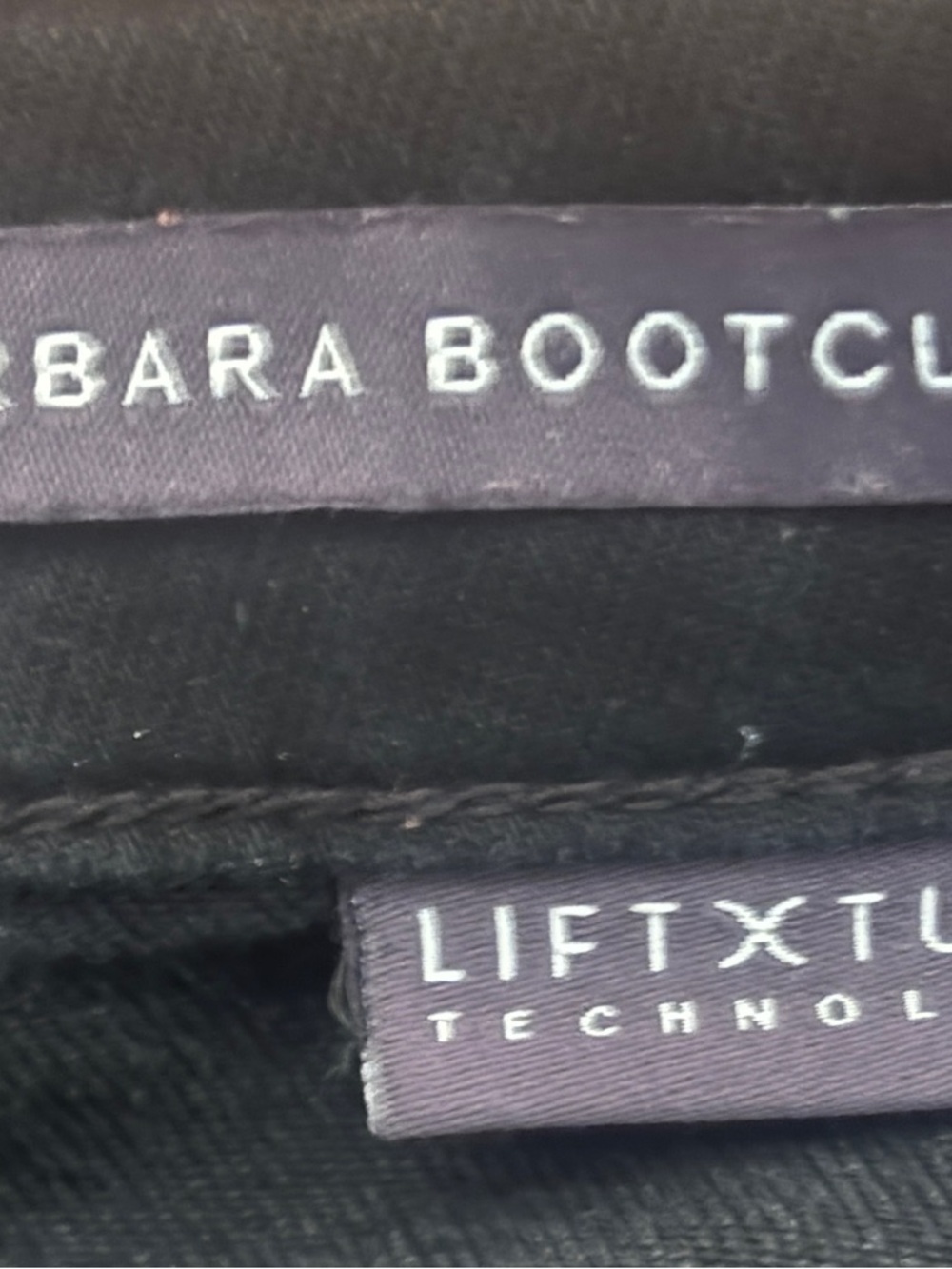 NYDJ Black Denim Jeans Barbara Bootcut with Lift Tuck Technology - Picture 3 of 5